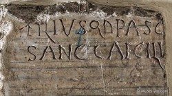 St. Cecilia, Virgin and Martyr in the Cemetery of  Callistus