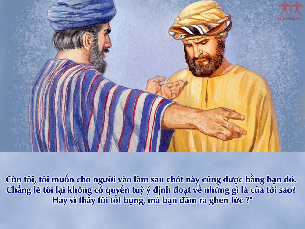 Lời Chúa Ngày 20/09/2026: Chúa nhật 25 Thường niên năm A (Mt 20,1-16)