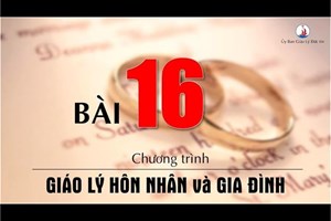 Bài 16: Cầu nguyện trong gia đình