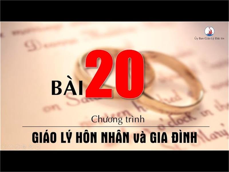 Bài 20: Những ngày lễ của gia đình