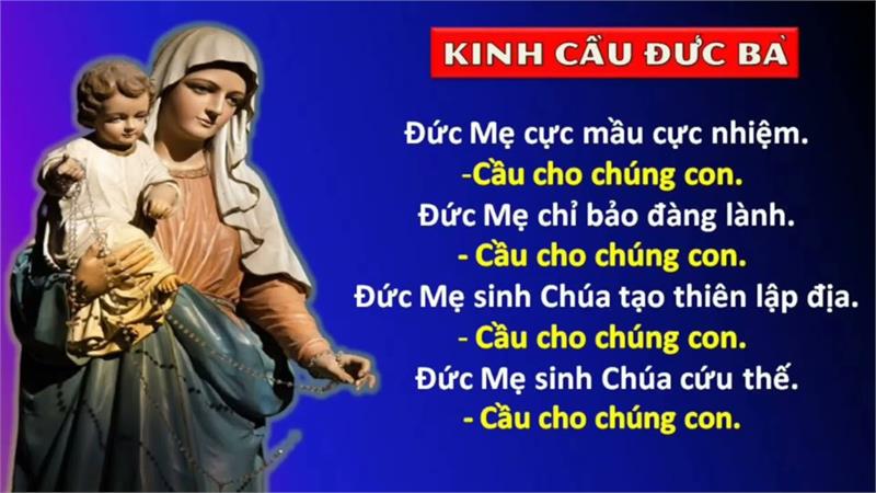 Kinh Cầu Đức Bà