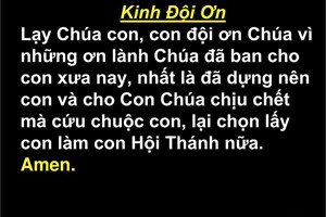 Kinh Đội Ơn