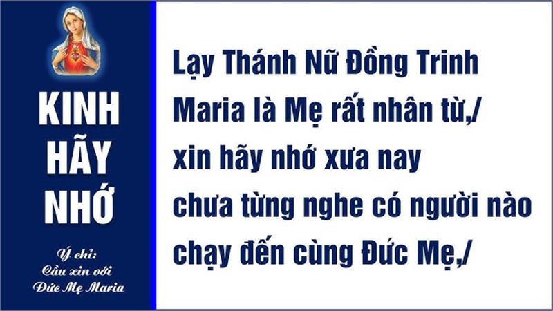 Kinh Hãy Nhớ