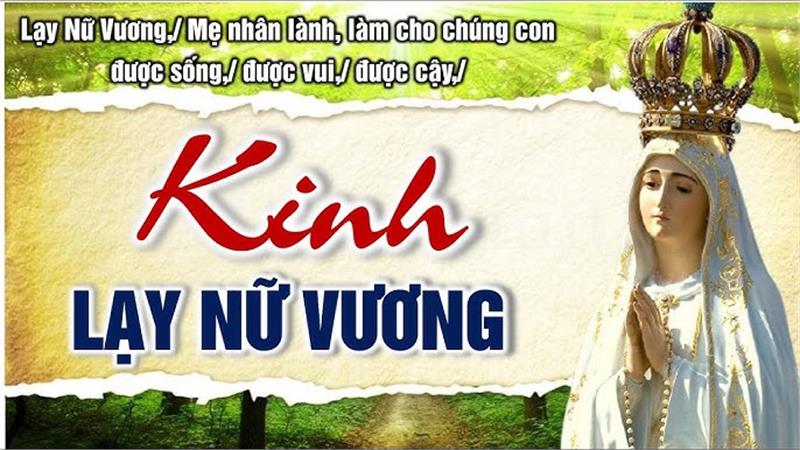 Kinh Lạy Nữ Vương