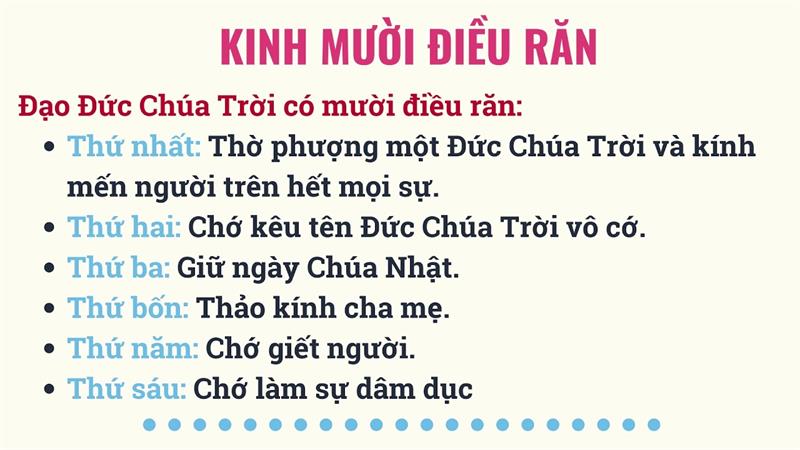 Kinh Mười Điều Răn