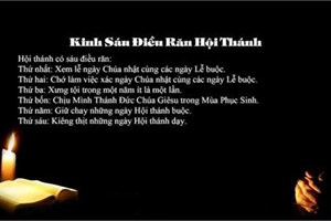 Kinh Sáu Điều Răn Hội Thánh