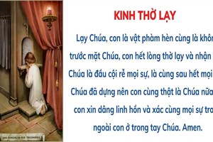 Kinh Thờ Lạy